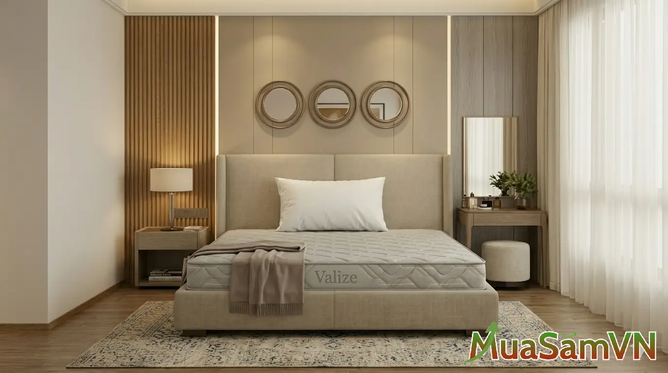 Nệm Cao Su Tổng Hợp Valize Cao Cấp