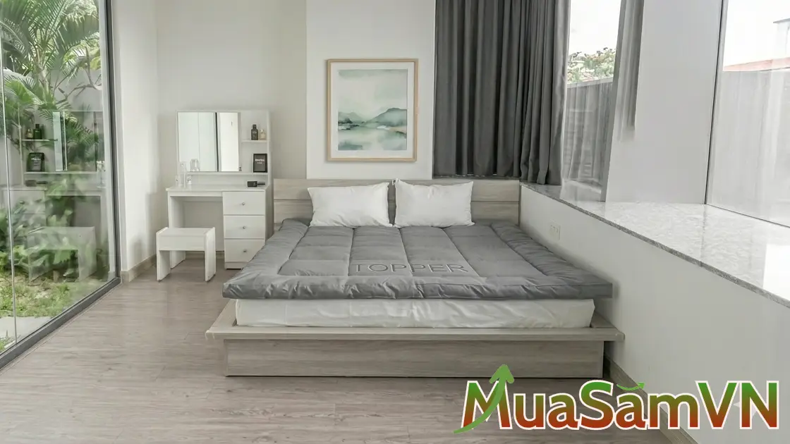 Nệm Tổng Hợp Topper Cao Cấp